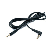 SYSTEM-S Audio Klinke Kabel 150 Zentimeter 3,5 Millimeter TRRS Zu TRS Winkel AUX Schwarz