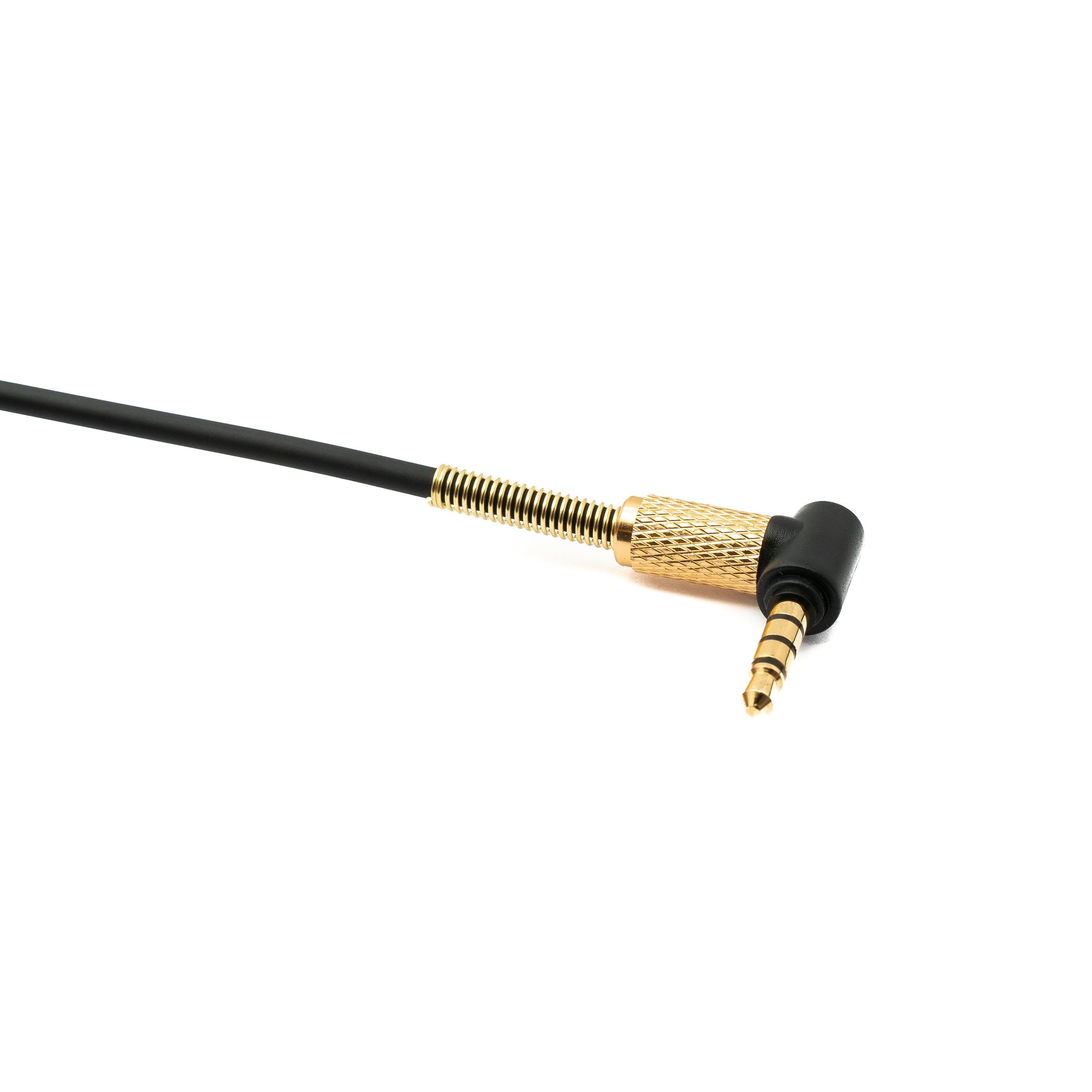 Ersatzkabel Für Marshall Major Kopfhörer 3,5 mm Klinke Winkelstecker Spiralkabel 150 Bis 200 cm