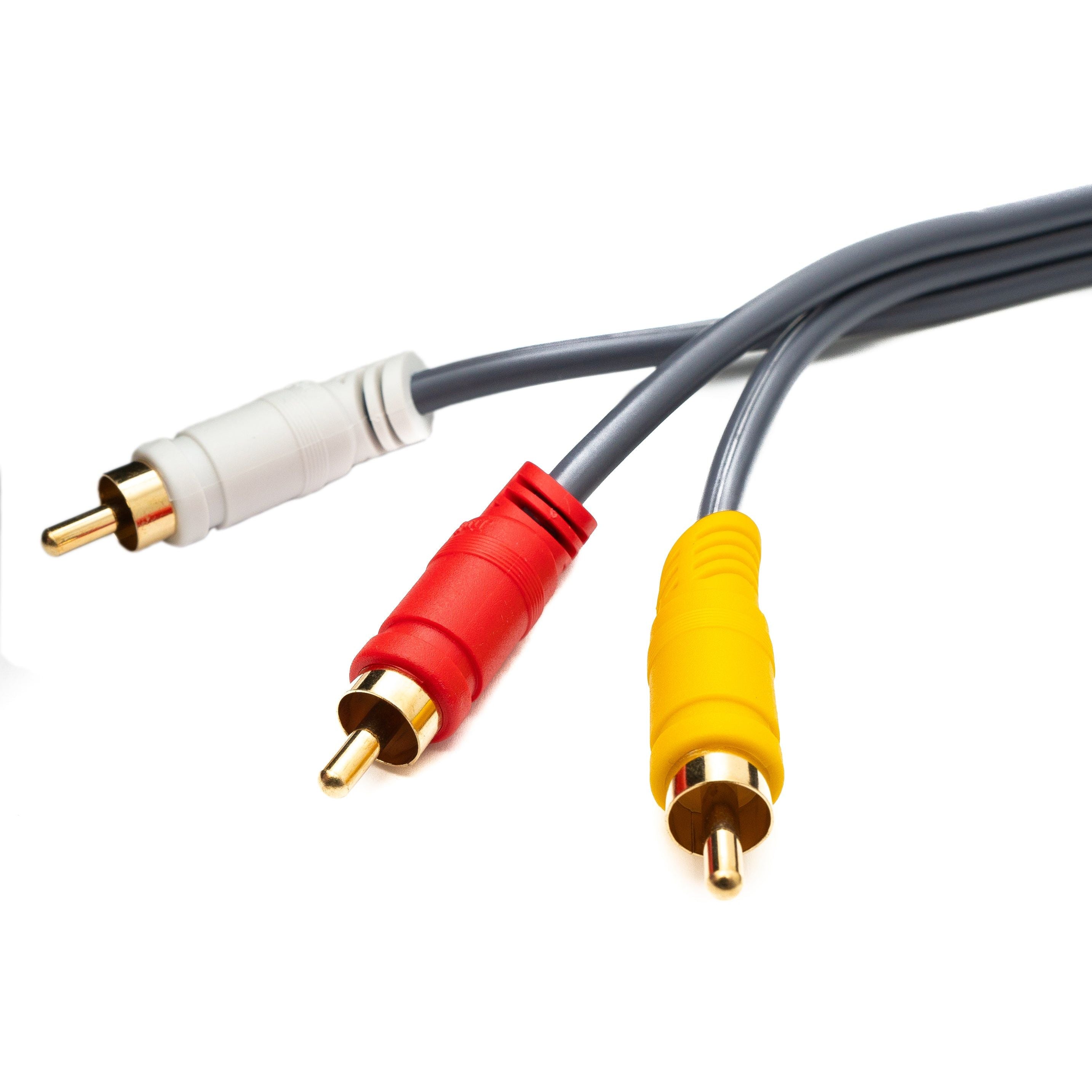 SystemS Cinch RCA Kabel 180 cm Winkelstecker Zu Stecker Schwarz AV Kabel Für Heimkino Systeme