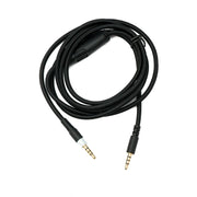 Ersatz Audio Kabel 150 cm Geflochten Schwarz 3,5 mm Klinke Kompatibel HyperX Cloud Mix Alpha