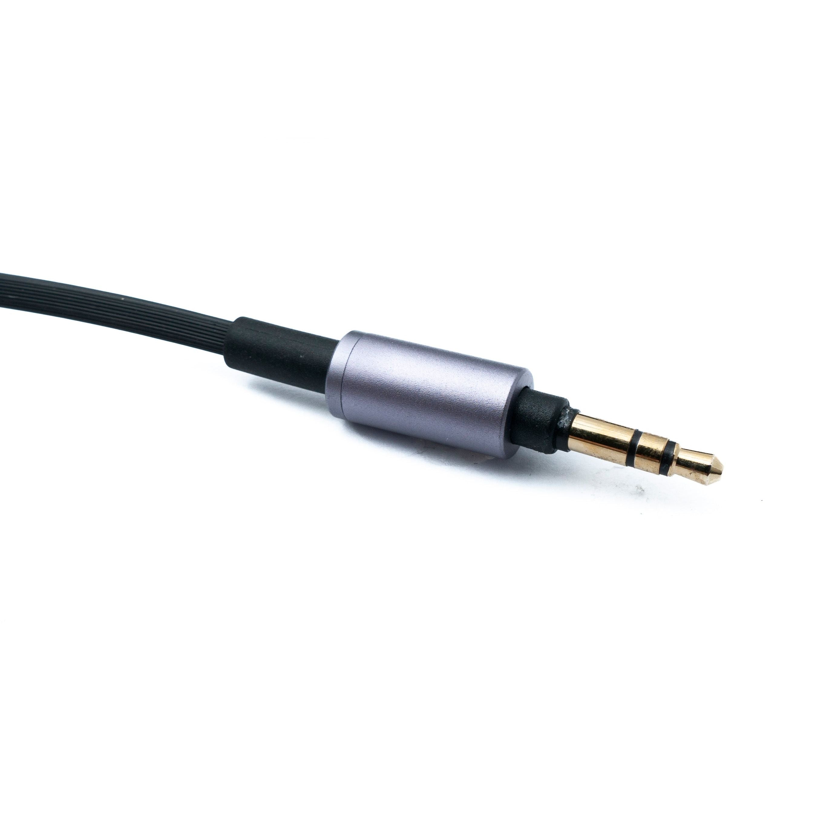 System S Audio Ersatzkabel Mit Lautstärkeregler Für Sony Kopfhörer 3,5mm Spiralkabel 150 Cm