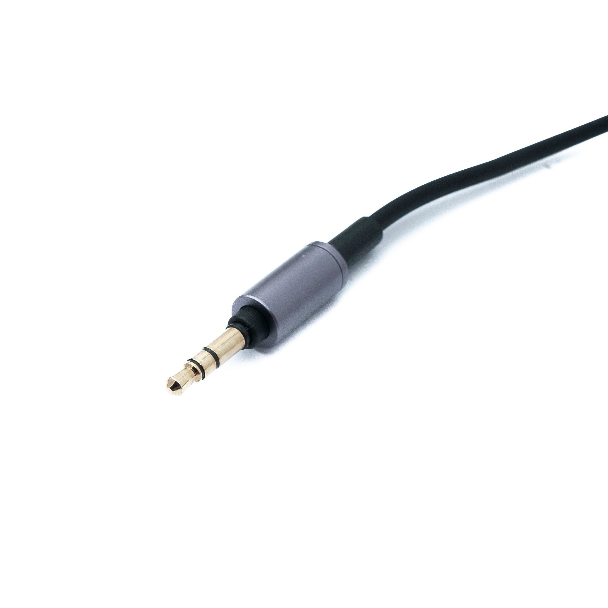 Ersatzkabel 150 Cm AUX 3,5 Mm TRS Schwarz Für Sony Kopfhörer XB950BT WH1000XM4 H900N CH700N