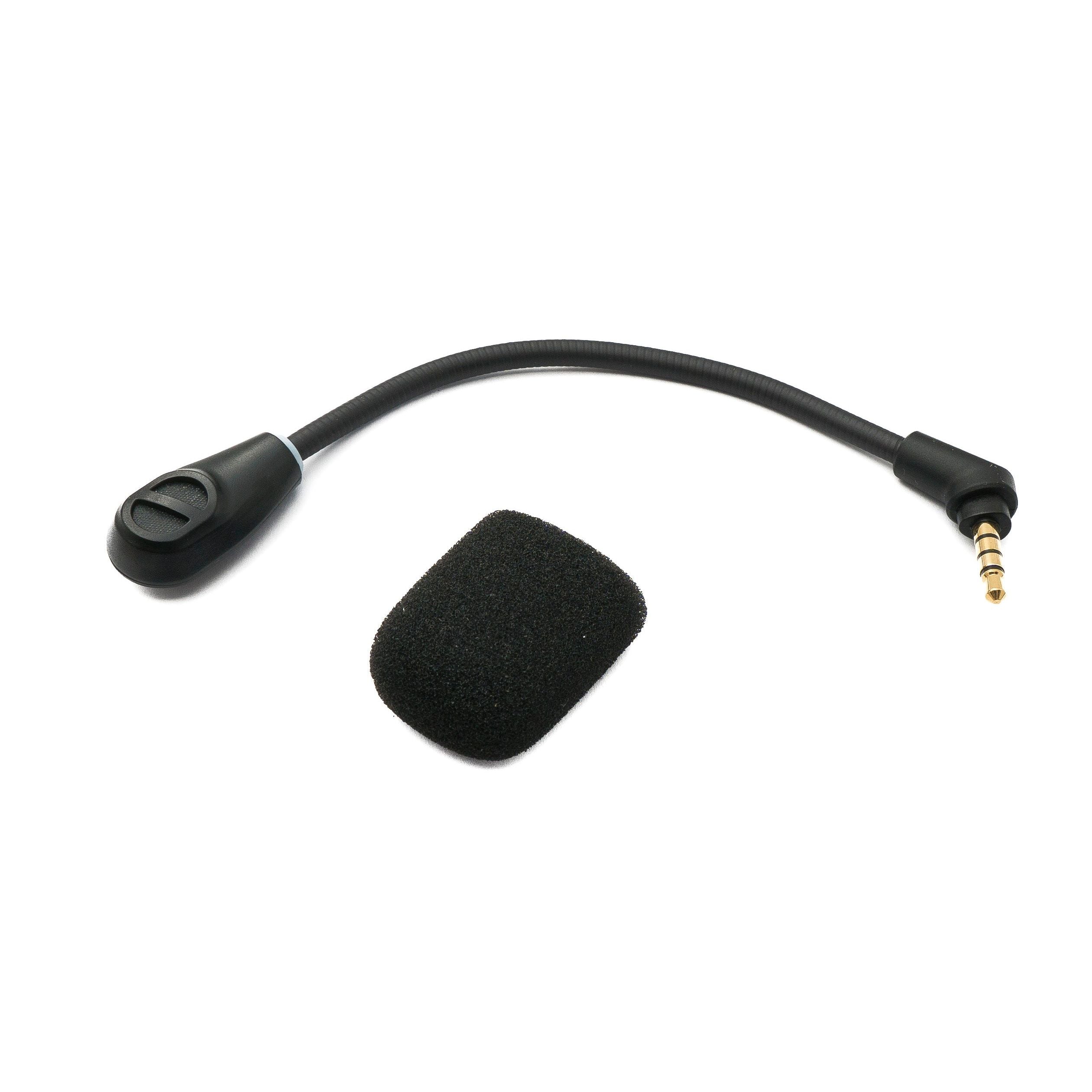 SYSTEM-S Ersatz Mikrofon AUX 3,5 mm Klinke für HyperX Cloud Flight S CloudX Flight