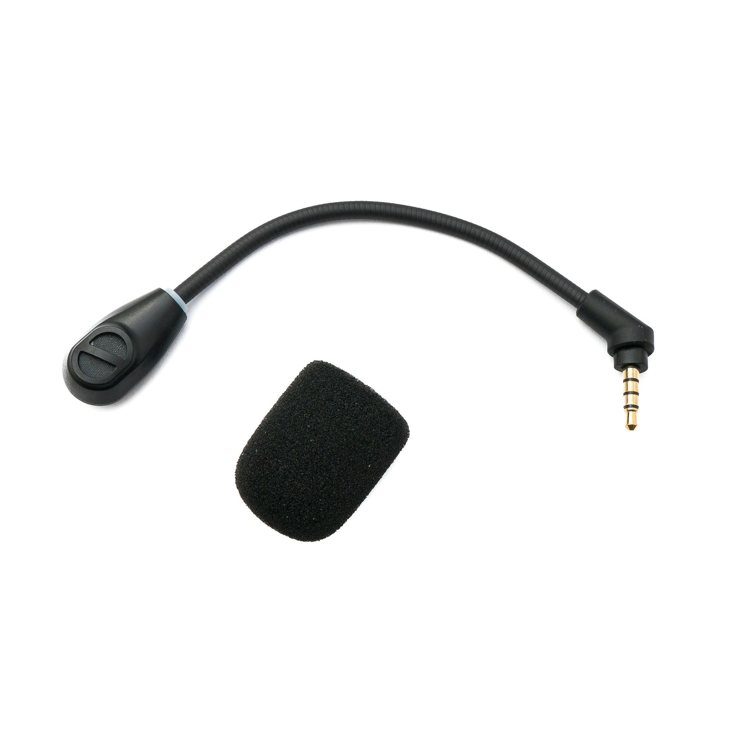 SYSTEM-S Ersatz Mikrofon AUX 3,5 mm Klinke für HyperX Cloud Flight S CloudX Flight