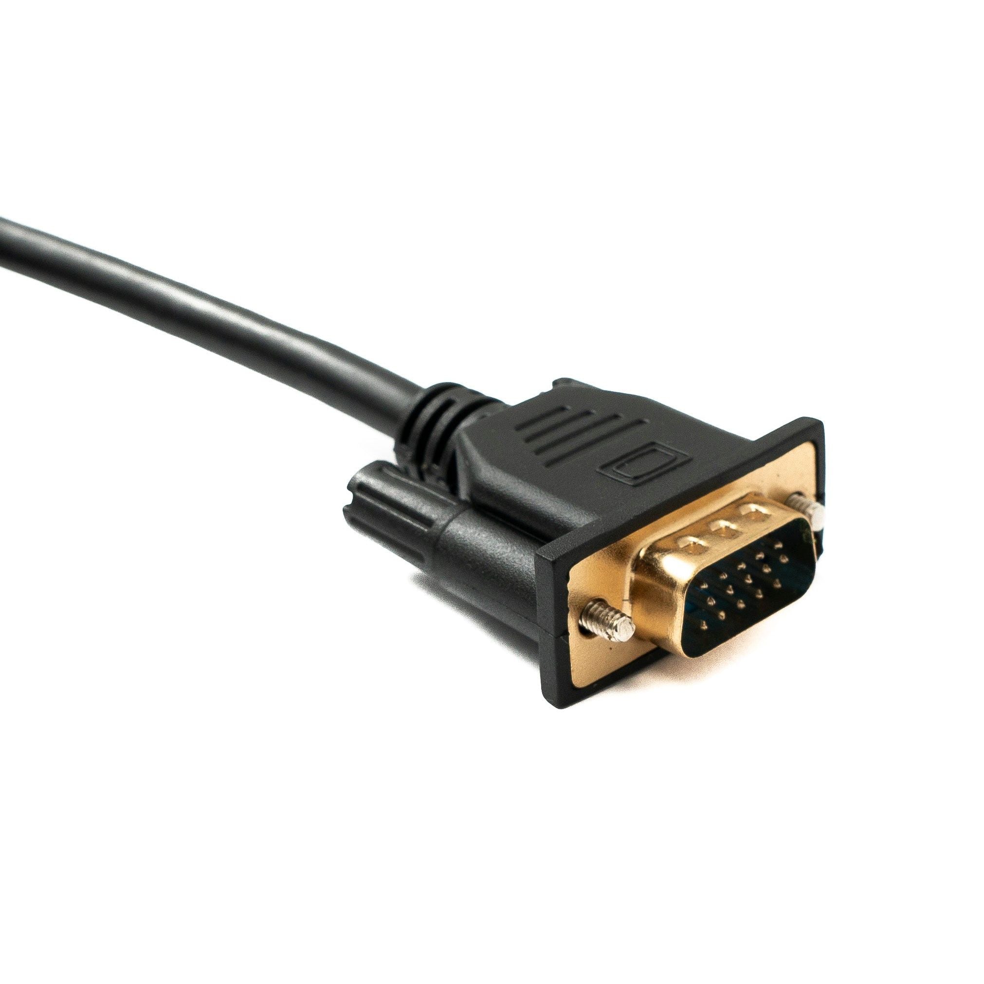 D Sub 15 Kabel 150 cm Rechts Winkelstecker Für HD VGA Signale Stecker Zu Stecker Mit Schraubanschlüssen