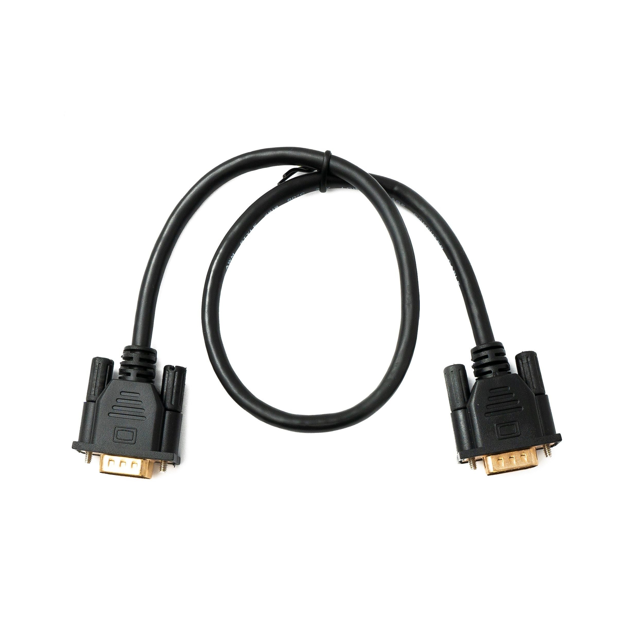 D Sub15 Kabel 50 CM VGA HD Signal DB15 Stecker Zu Stecker Schraubbar Gerade Bauweise