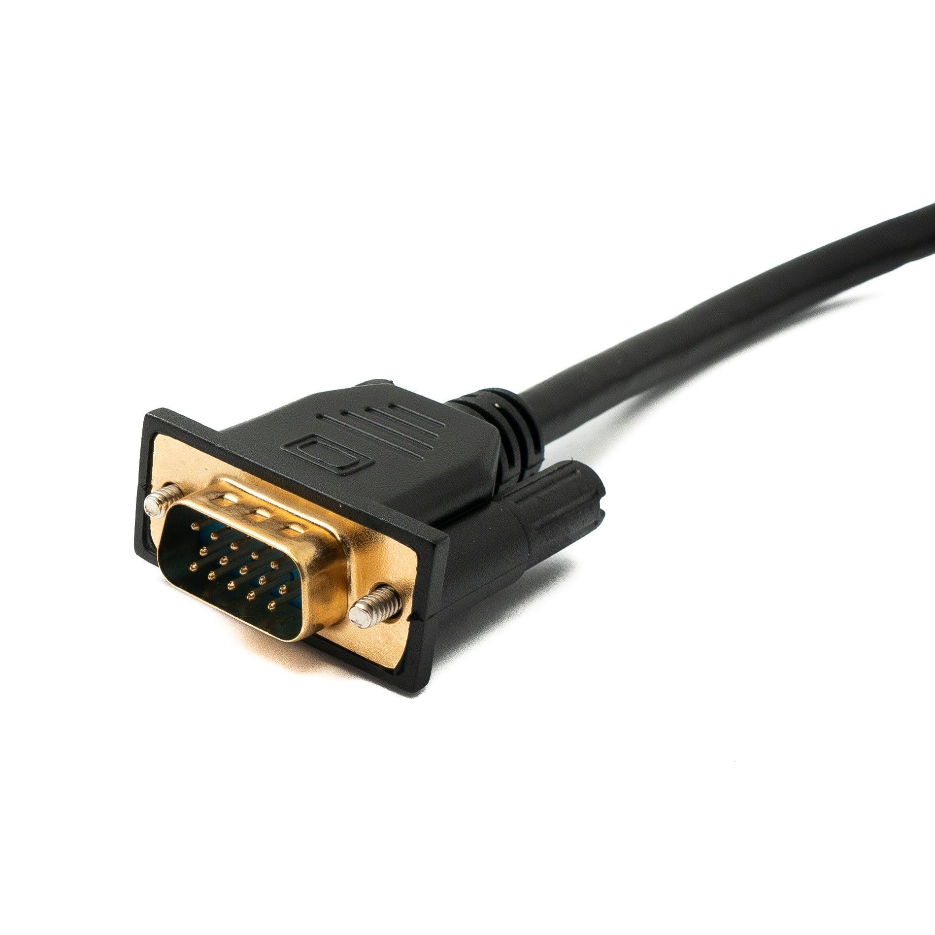 D Sub15 Kabel 50 CM VGA HD Signal DB15 Stecker Zu Stecker Schraubbar Gerade Bauweise