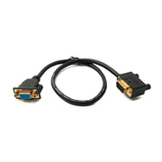 VGA Kabel DB15 D Sub 15 Pin Rechts Winkel 50 Zentimeter Lang Stecker Zu Buchse HD VGA