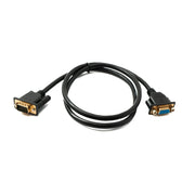 D Sub15 VGA Kabel 100 Zentimeter Mit Schraubanschlüssen Für Stabile HD Signale Übertragung