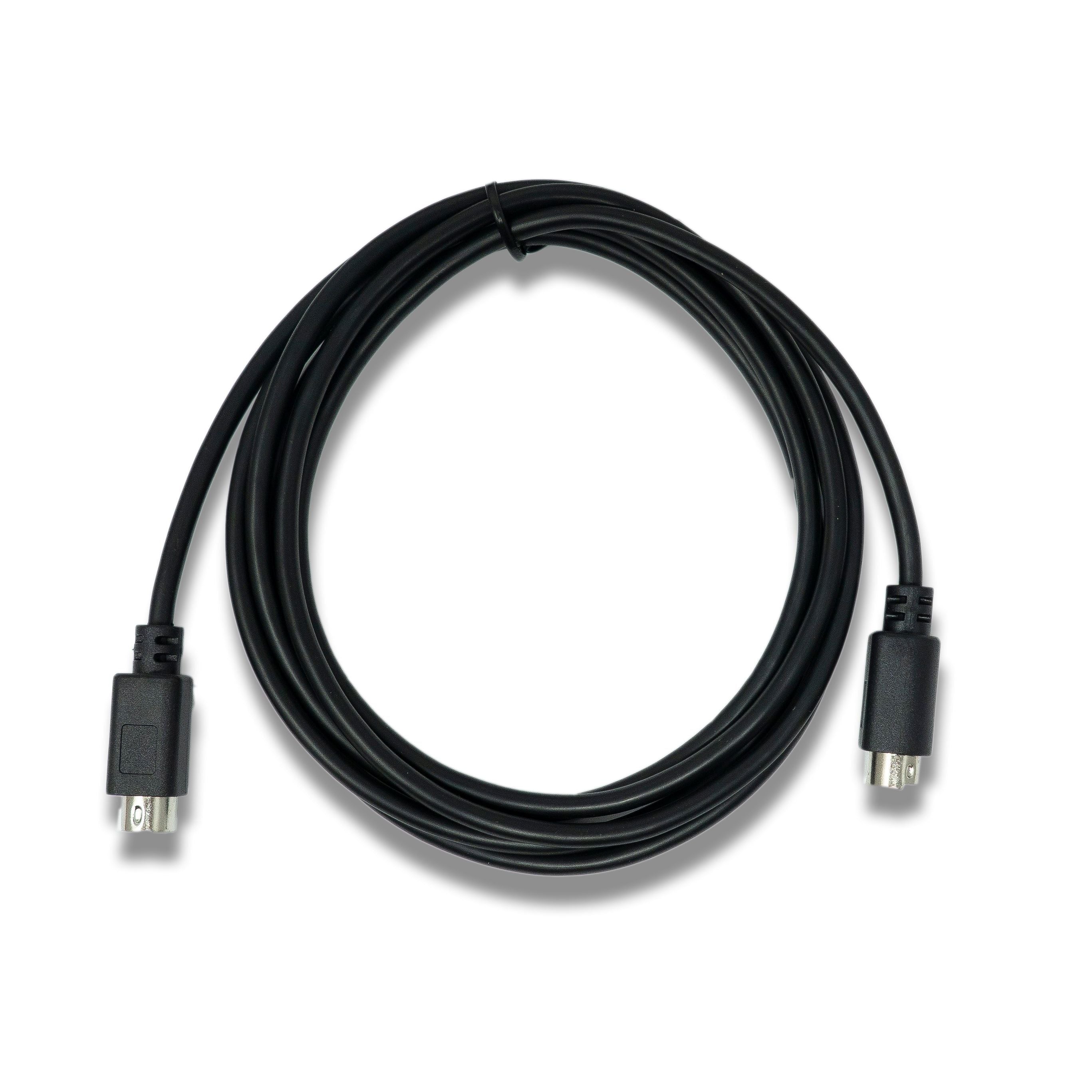 S-Video Kabel 180 cm DIN 4-Pin Stecker Zu Stecker Schwarz Signalübertragung Für Profianwendungen