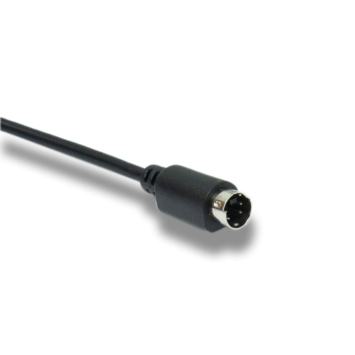 S-Video Kabel 180 cm DIN 4-Pin Stecker Zu Stecker Schwarz Signalübertragung Für Profianwendungen
