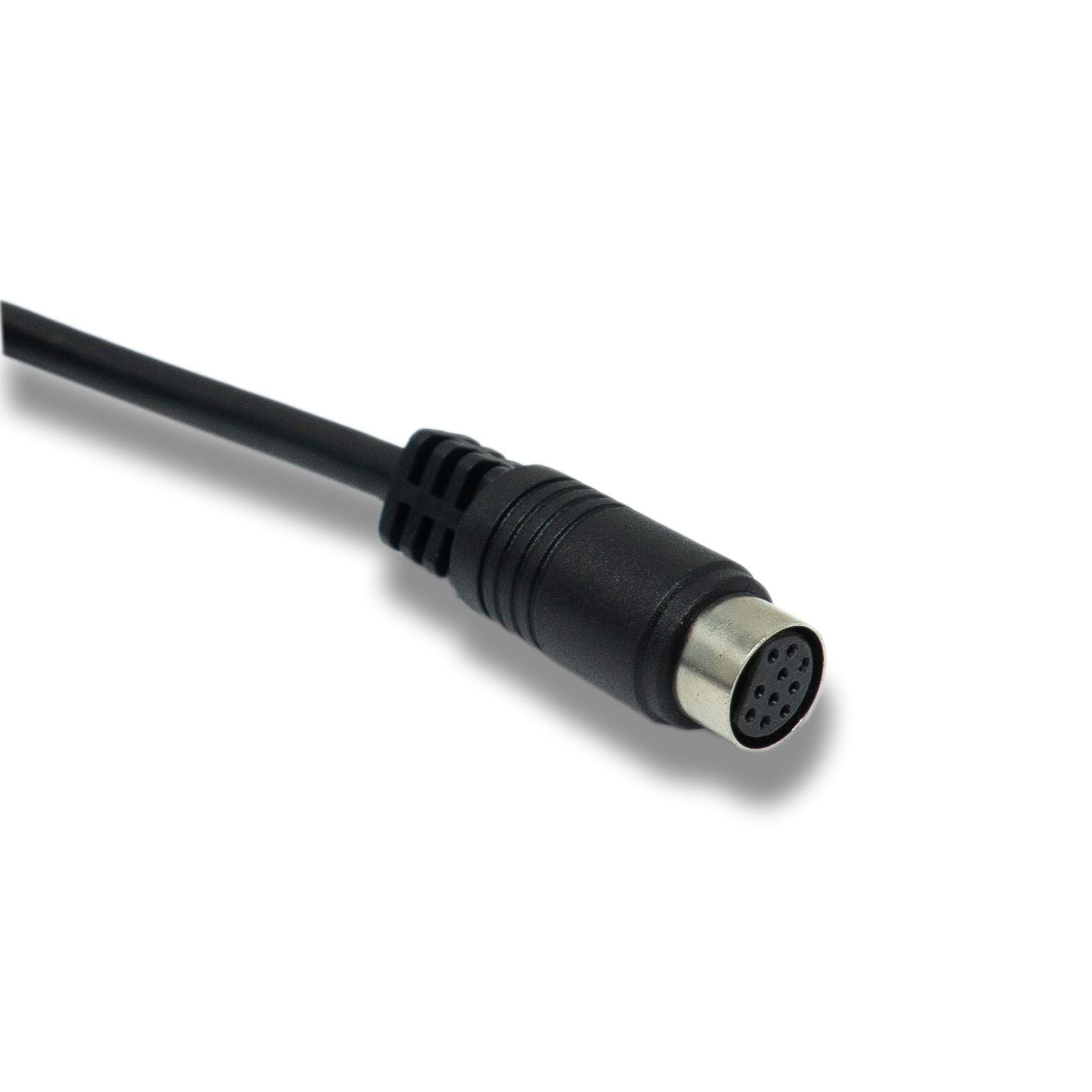 SYSTEM-S S-Video Kabel 150 cm Mini Din 10 Pin Buchse zu Buchse in Schwarz