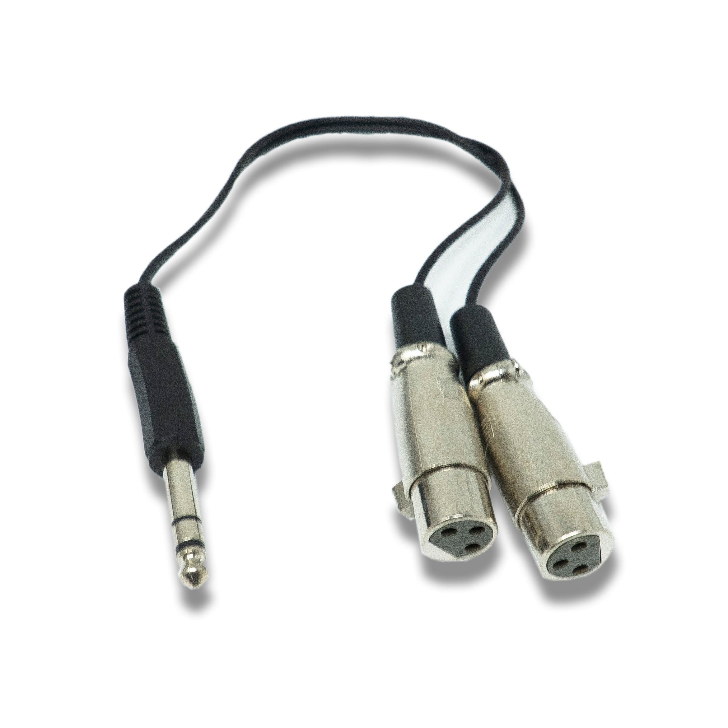 Audio Y Kabel 30 Cm TRS Stecker Zu Zwei XLR Dreipolig Buchsen Professionelles Kabel