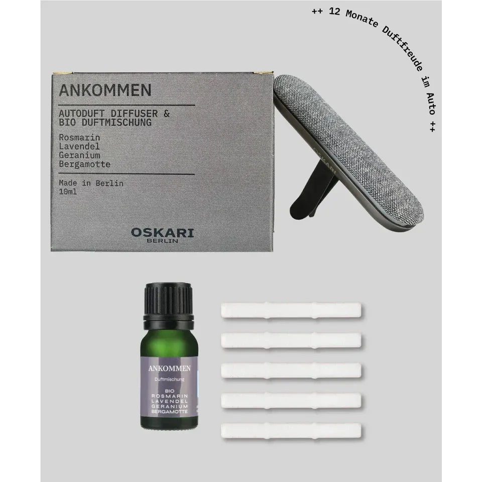 Oskari - Autoduft Set „Ankommen“ – Dein Moment der Gelassenheit unterwegs