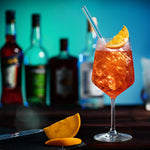 Cocktail Rezepte Glasstrohhalme mit gravierten Maßen für perfektes Mixen - 6er Set