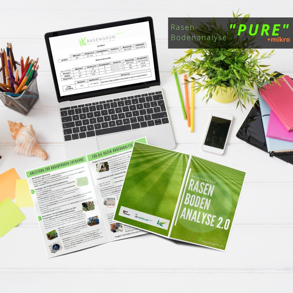 Rasen - Bodenanalyse "PURE +mikro"