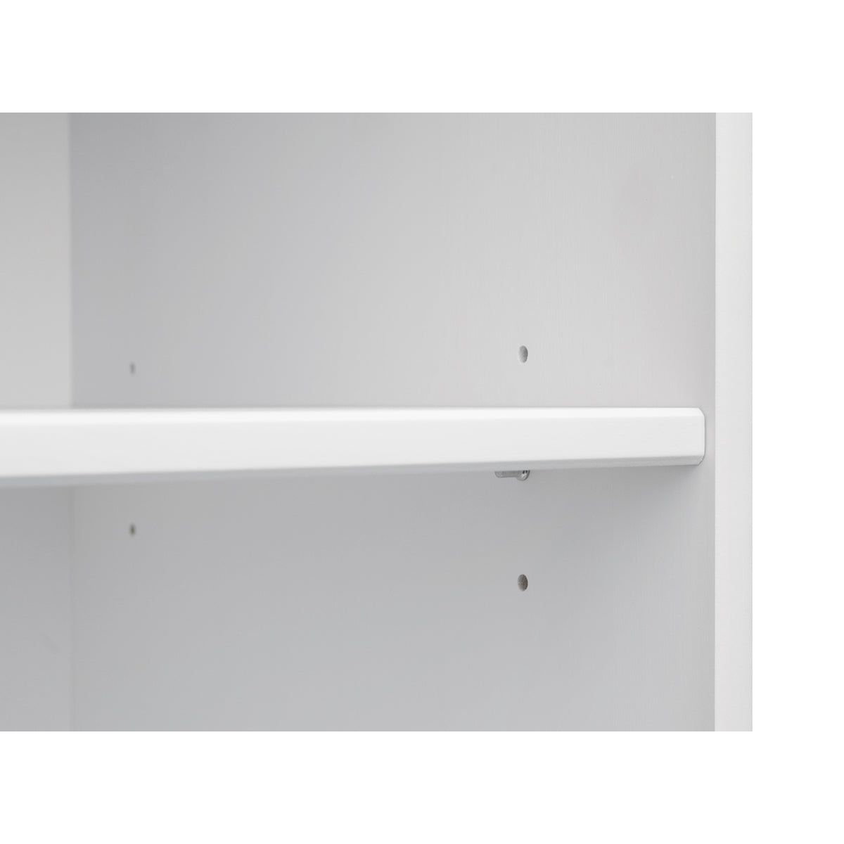 Bologna Elegante Massivholz Kiefer Schreibtisch | Farbe weiß