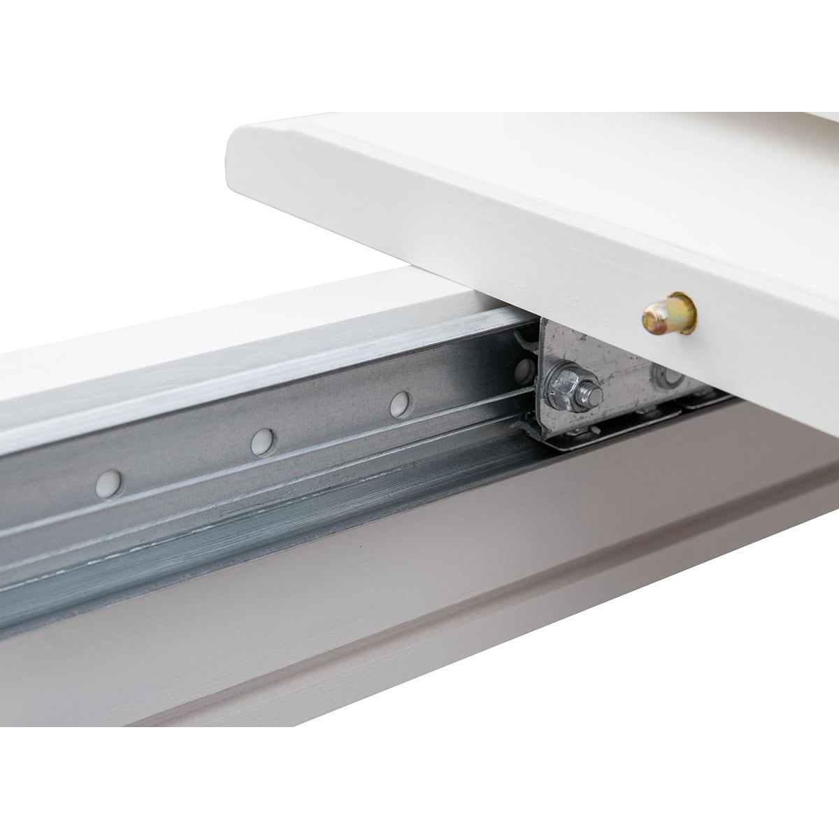 Bologna Elegante Massivholz Kiefer Esstisch ausziehbar 150/197cm | Farbe weiß