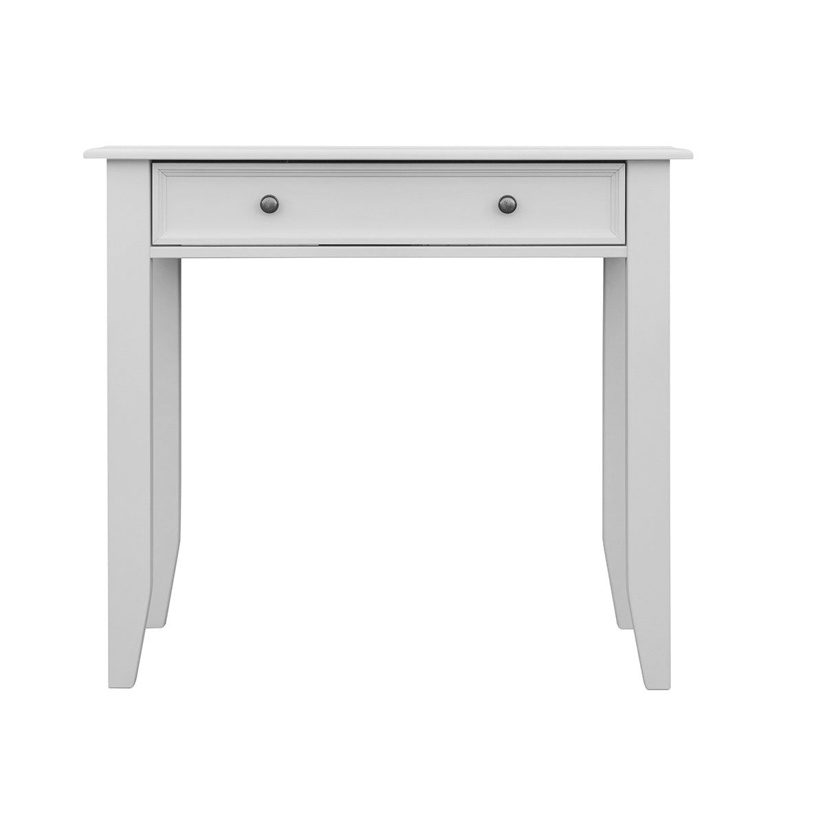 Bologna Elegante Massivholz Kiefer Schminktisch | Farbe weiß