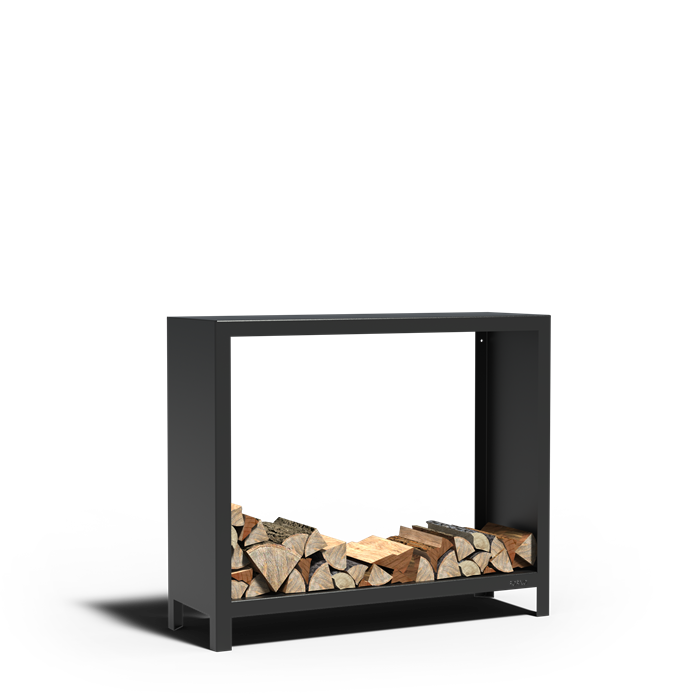 Beschichteter Stahl Holzlager LOGG