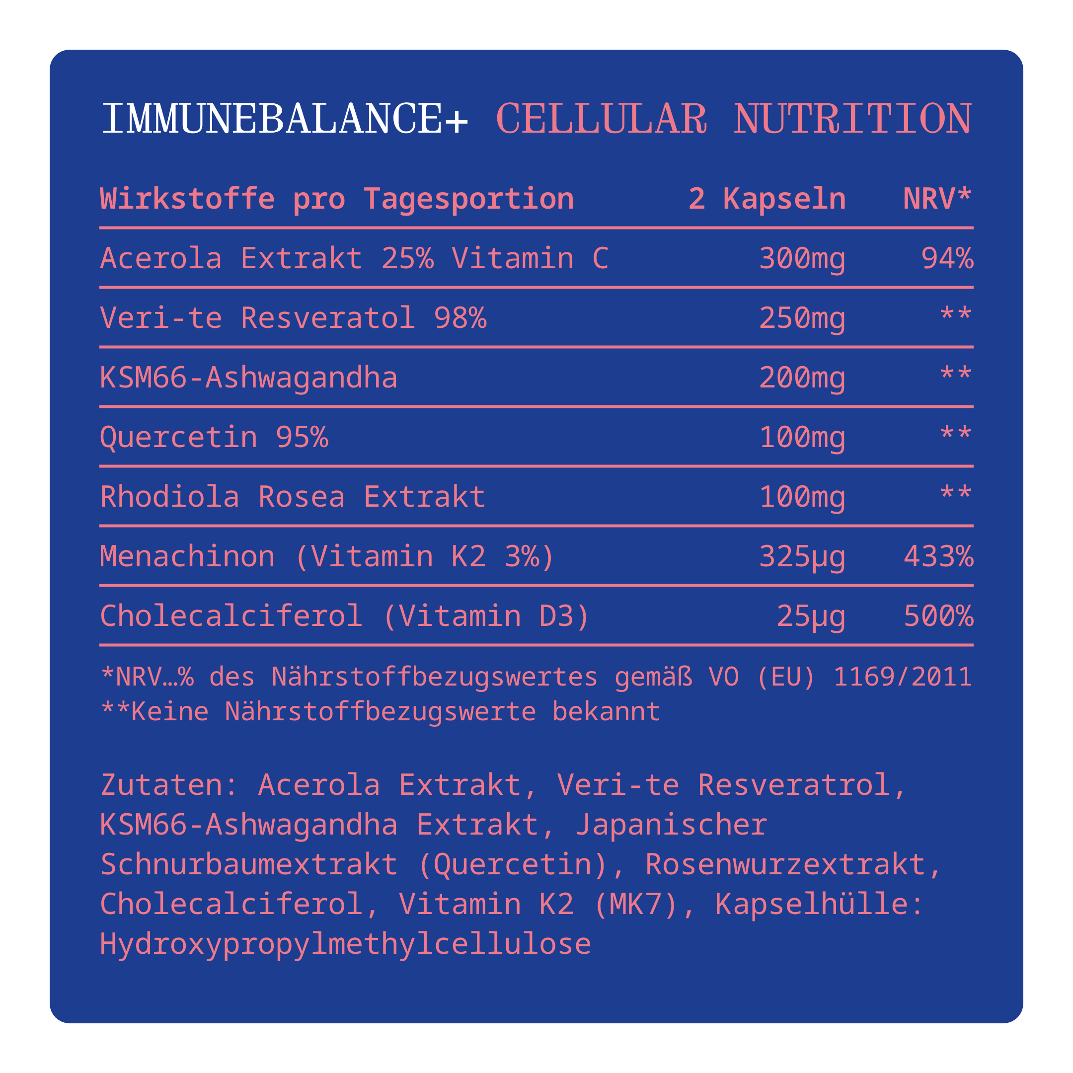 Immune Support Supplement Capsules by Dr. Noel – IMMUNEBALANCE+ for Da