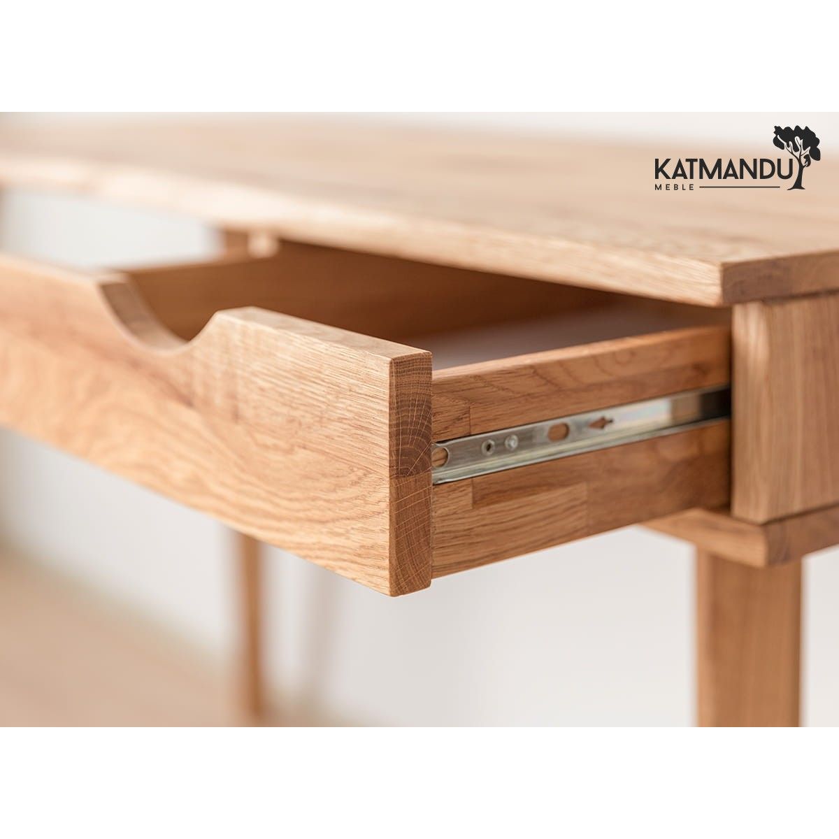 Savona Massivholz Eichentisch Schreibtisch 120cm