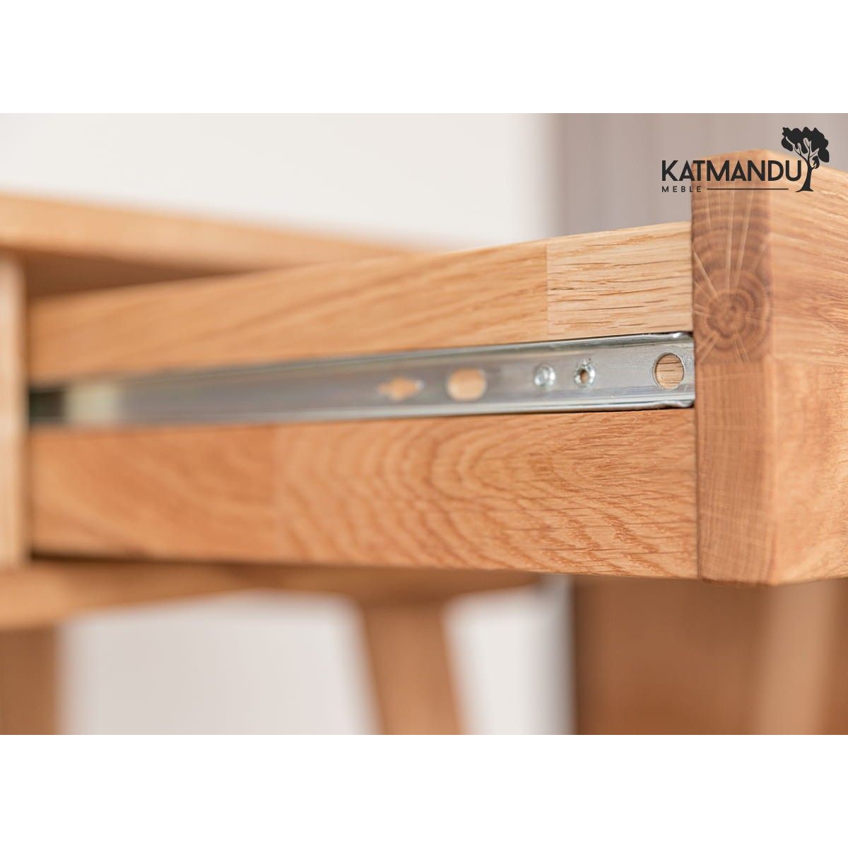 Savona Massivholz Eichentisch Schreibtisch 120cm