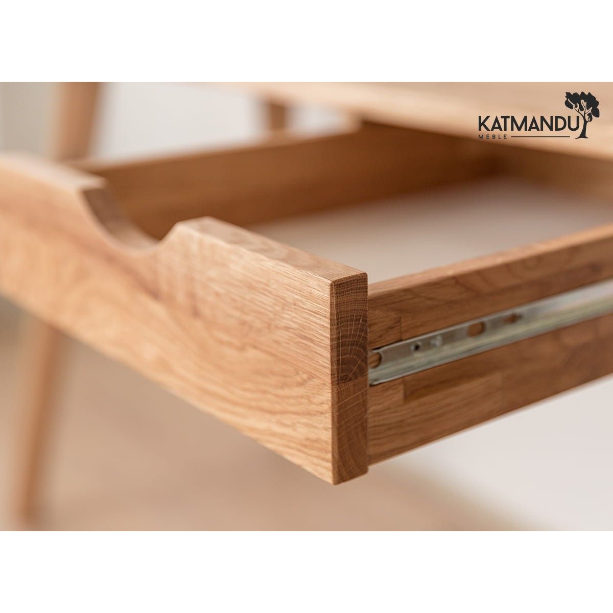 Savona Massivholz Eichentisch Schreibtisch 120cm