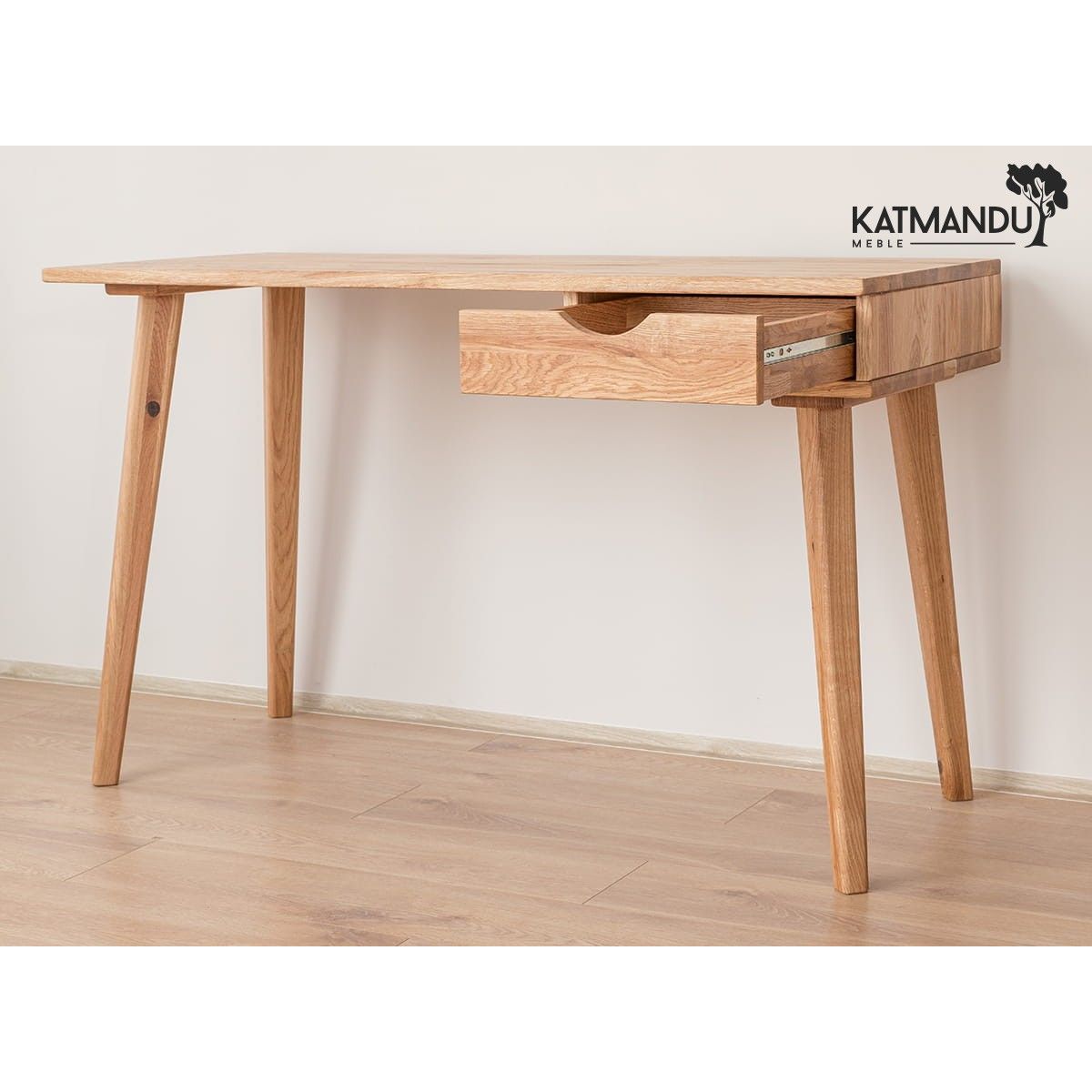 Savona Massivholz Eichentisch Schreibtisch 120cm