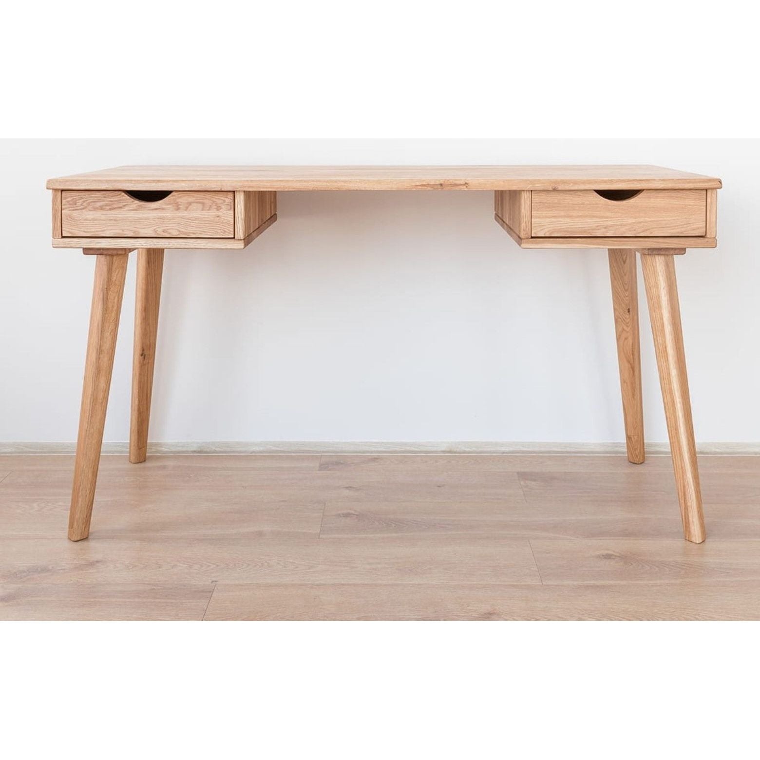 Savona Massivholz Eichentisch Schreibtisch 2.0