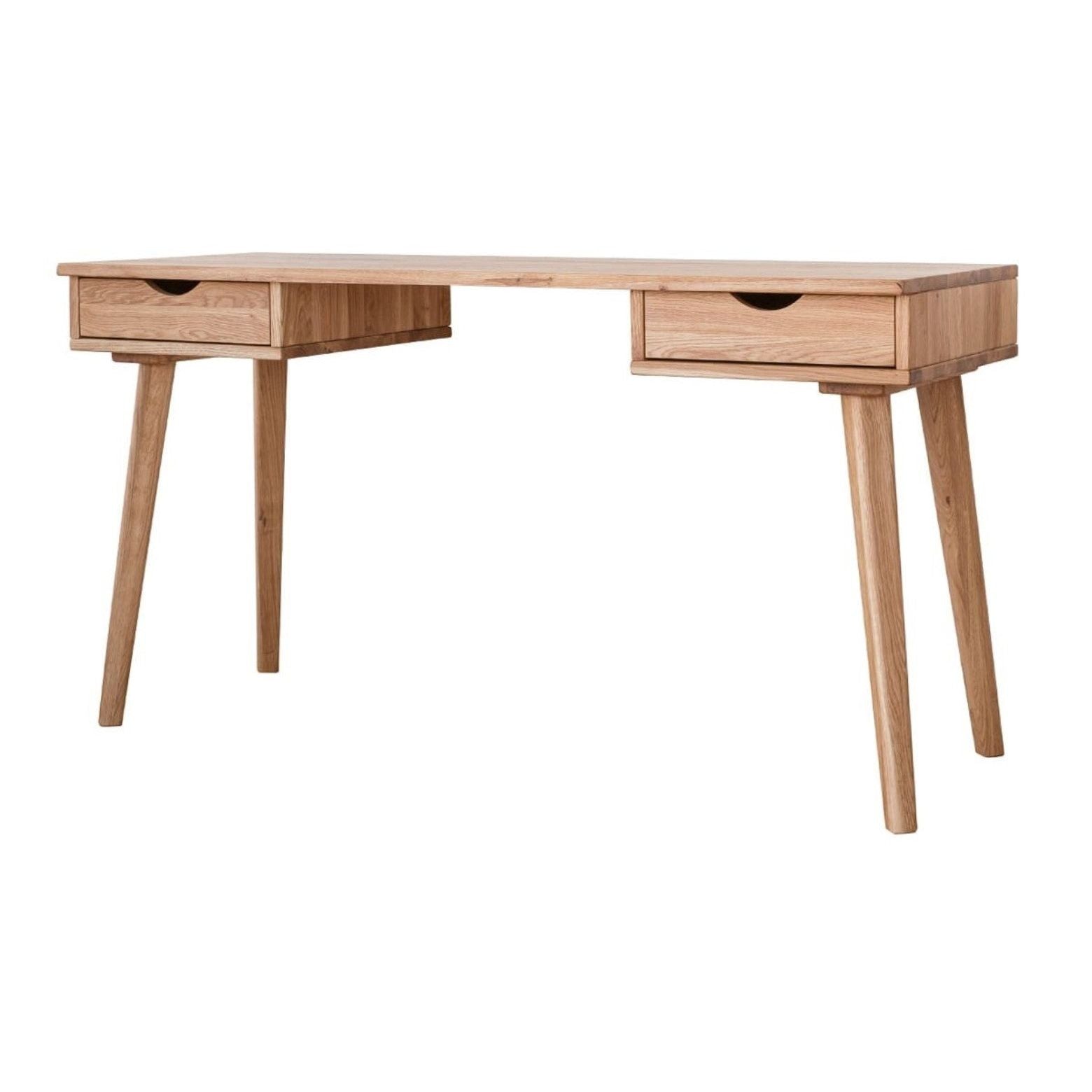 Savona Massivholz Eichentisch Schreibtisch 2.0