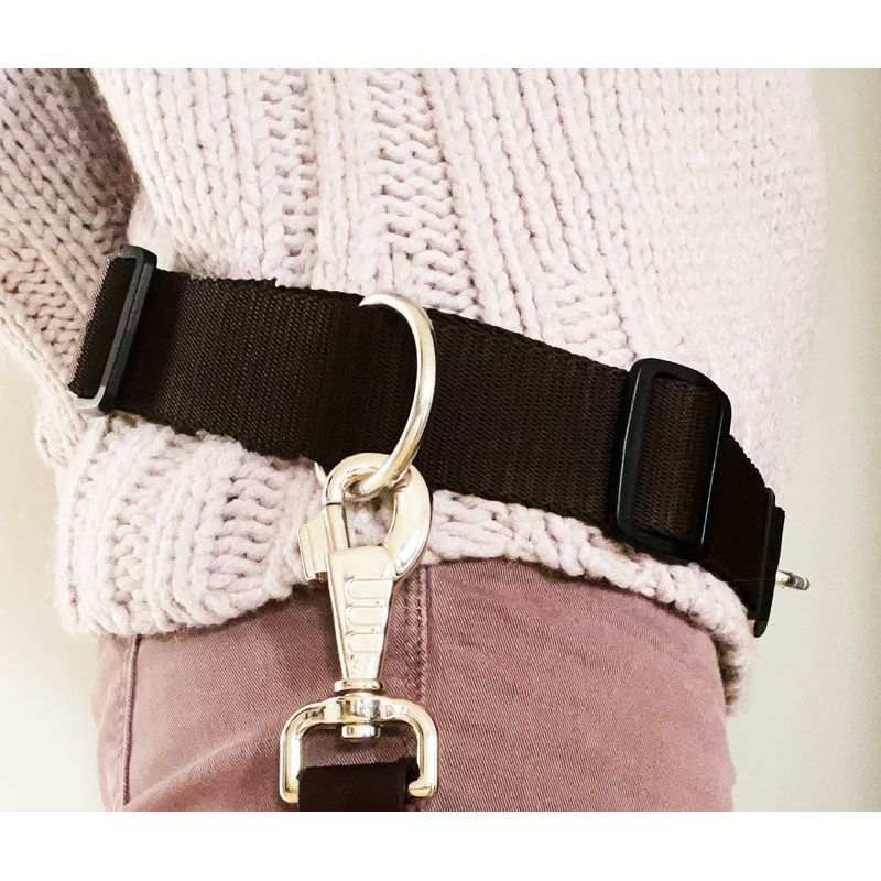 Leinen-Bauchgürtel CHILL (POP-Band) by Der Hundegefährte