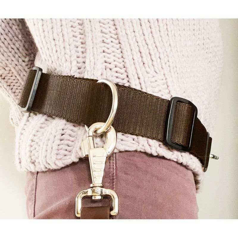 Leinen-Bauchgürtel CHILL (POP-Band) by Der Hundegefährte