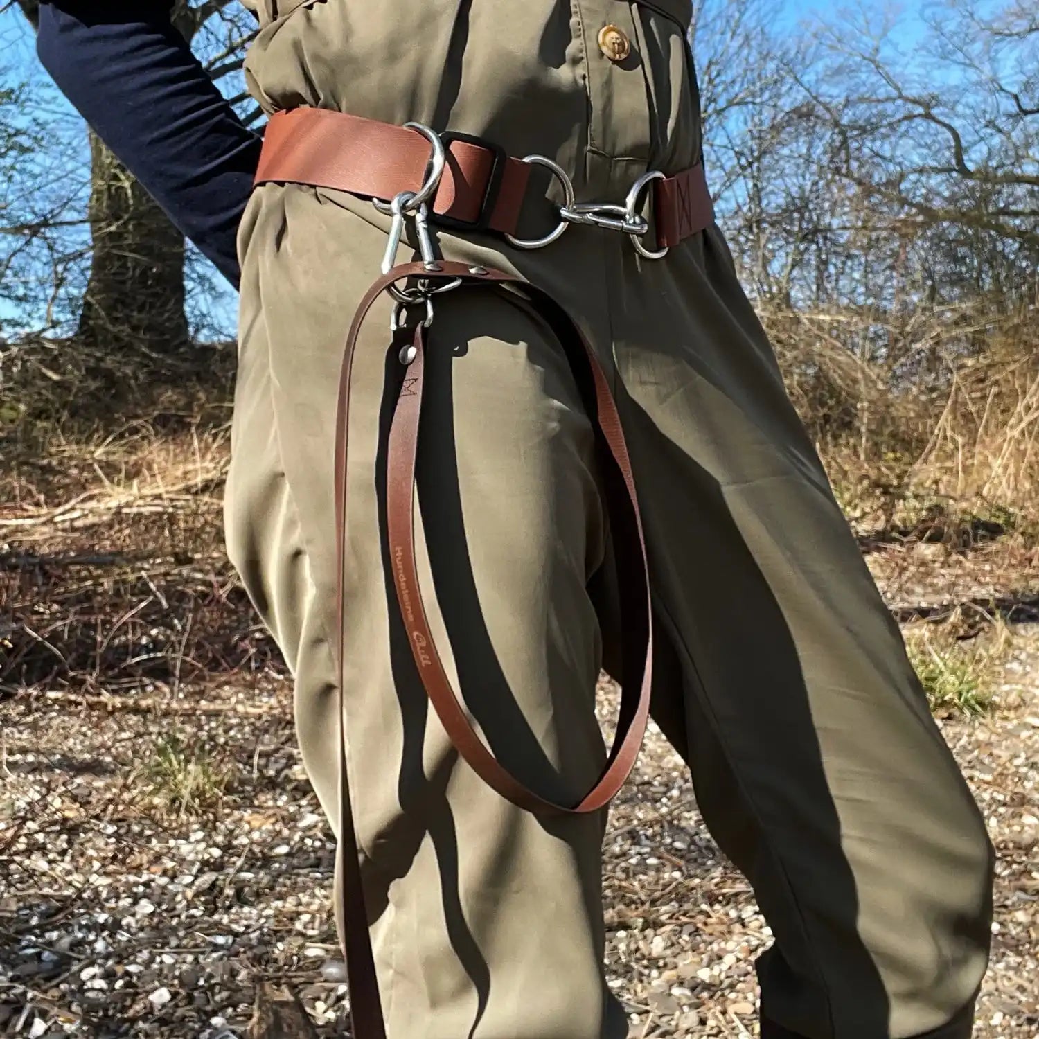 Leinen-Bauchgürtel CHILL (BioThane®) 78-120 cm by Der Hundegefährte