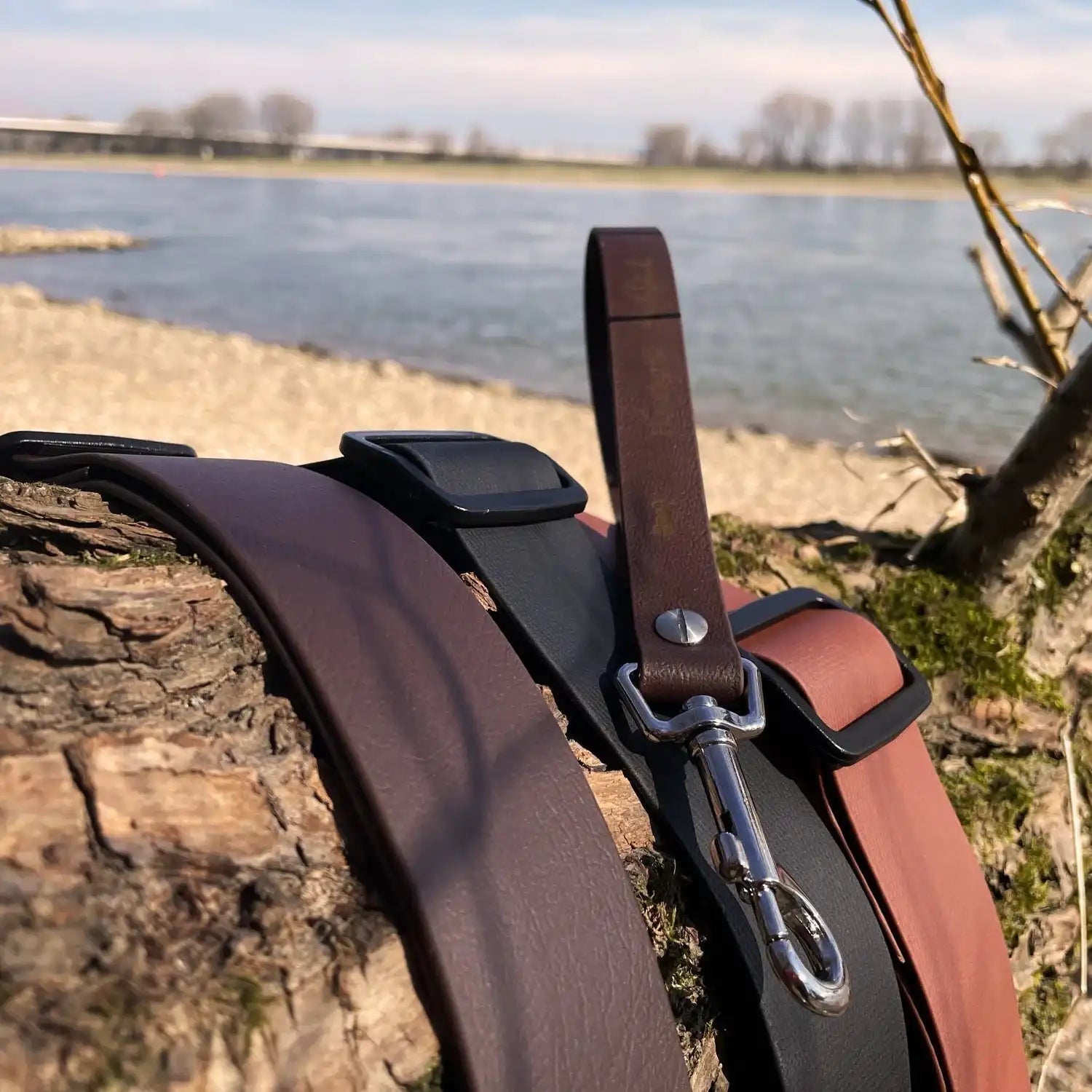 Leinen-Bauchgürtel CHILL (BioThane®) 100-160 cm by Der Hundegefährte