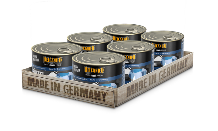 BELCANDO Single Protein Büffel – Nassfutter für Hunde