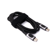 SYSTEM-S USB 3.1 Gen 2 Kabel 150 cm Typ C Stecker zu Stecker geflochten