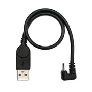 System-S USB 2.0 Kabel 30 cm Micro-B Zu USB Typ A 180 Grad Winkel Schwarz Lade Und Datenkabel