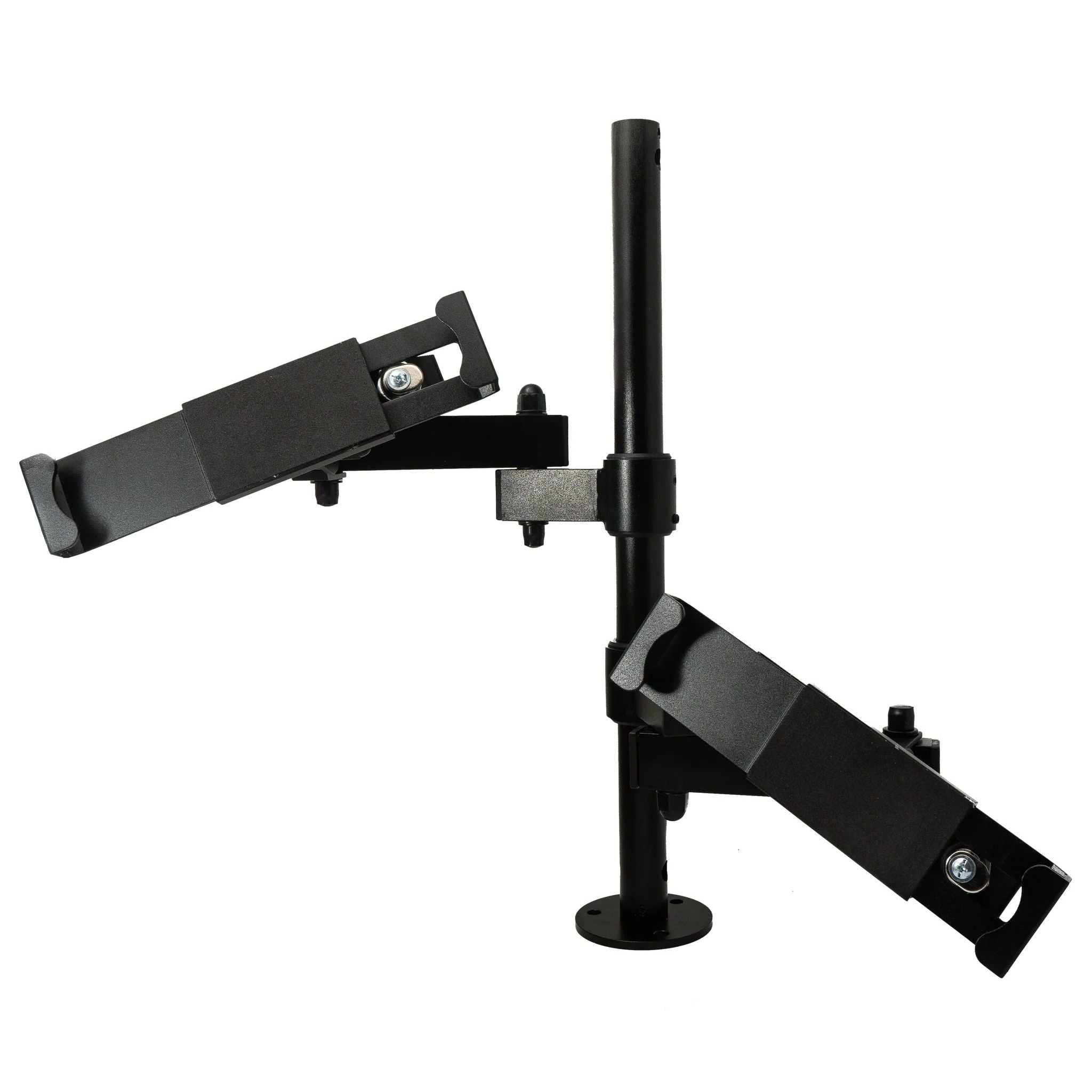 SYSTEM-S Tischständer Dual 360° Halterung abschließbar für Tablets von 9.0" bis 13.0"