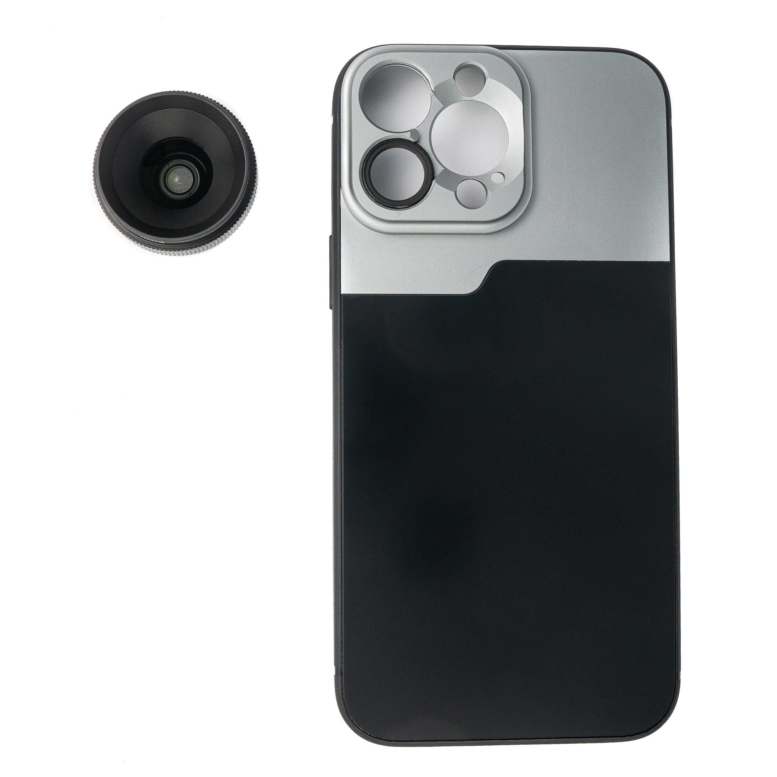 Makro Linse 1.1x Bis 2.8x Mit Hülle Schwarz Für iPhone 13 Pro Max Makrofotografie Optimierung