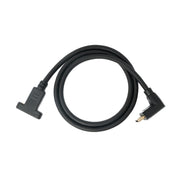 System S USB 3.1 Kabel 50 cm Typ C Stecker Zu Buchse Winkel Panelmontage Schwarz