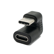 USB-C 180 Grad U Turn Adapter USB 3.1 Typ C Buchse Zu Stecker Schwarz Für Flexible Verbindungen