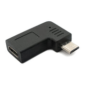 USB C Buchse zu Micro B 2.0 Stecker Winkel Adapter Nur Ladefunktion Keine Datenübertragung Rechts