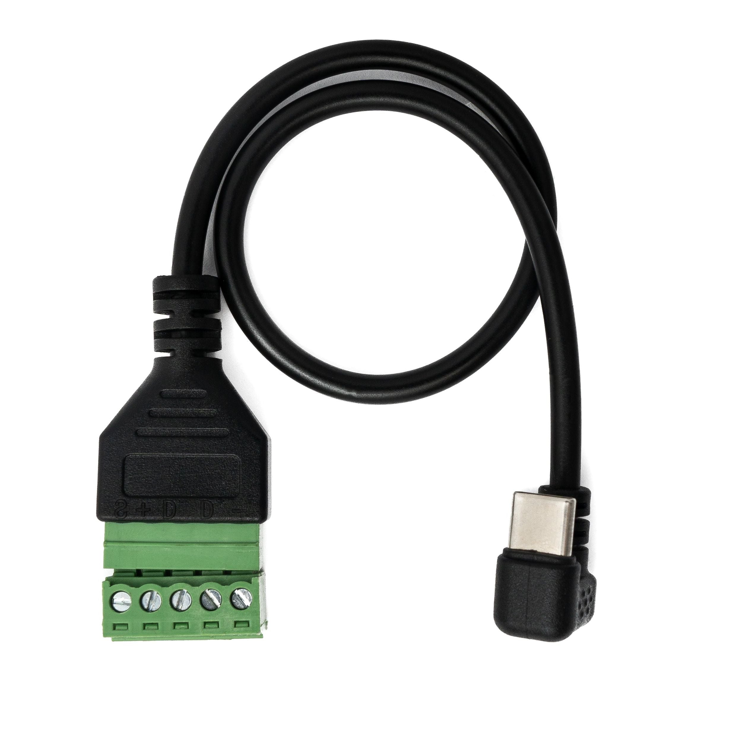 USB 3.1 Kabel 30 cm Typ C Stecker Zu 5 Poligem Leiterplattenstecker 180 Grad Winkel