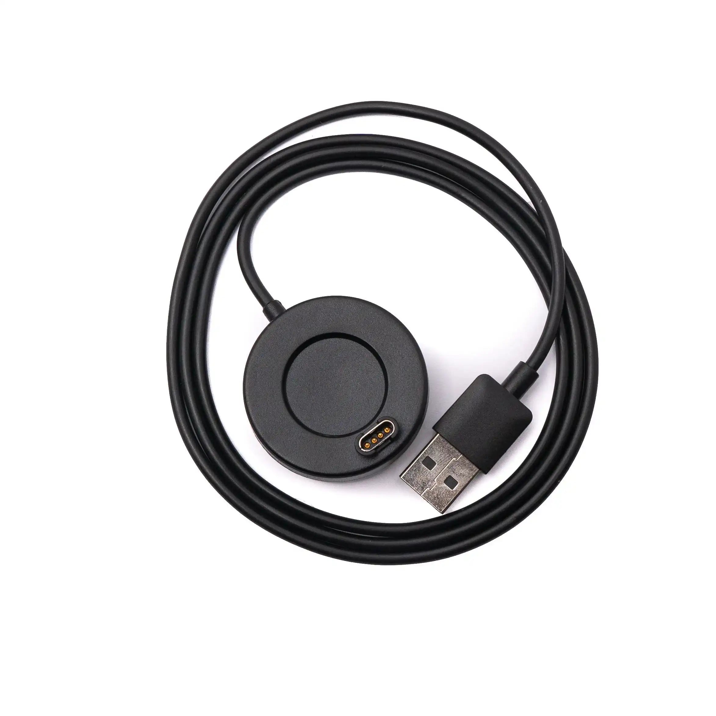 USB 2.0 Ladekabel 100 cm Für Garmin Venu Modelle 1 2 2S SQ Lily Smartwatch Schwarz