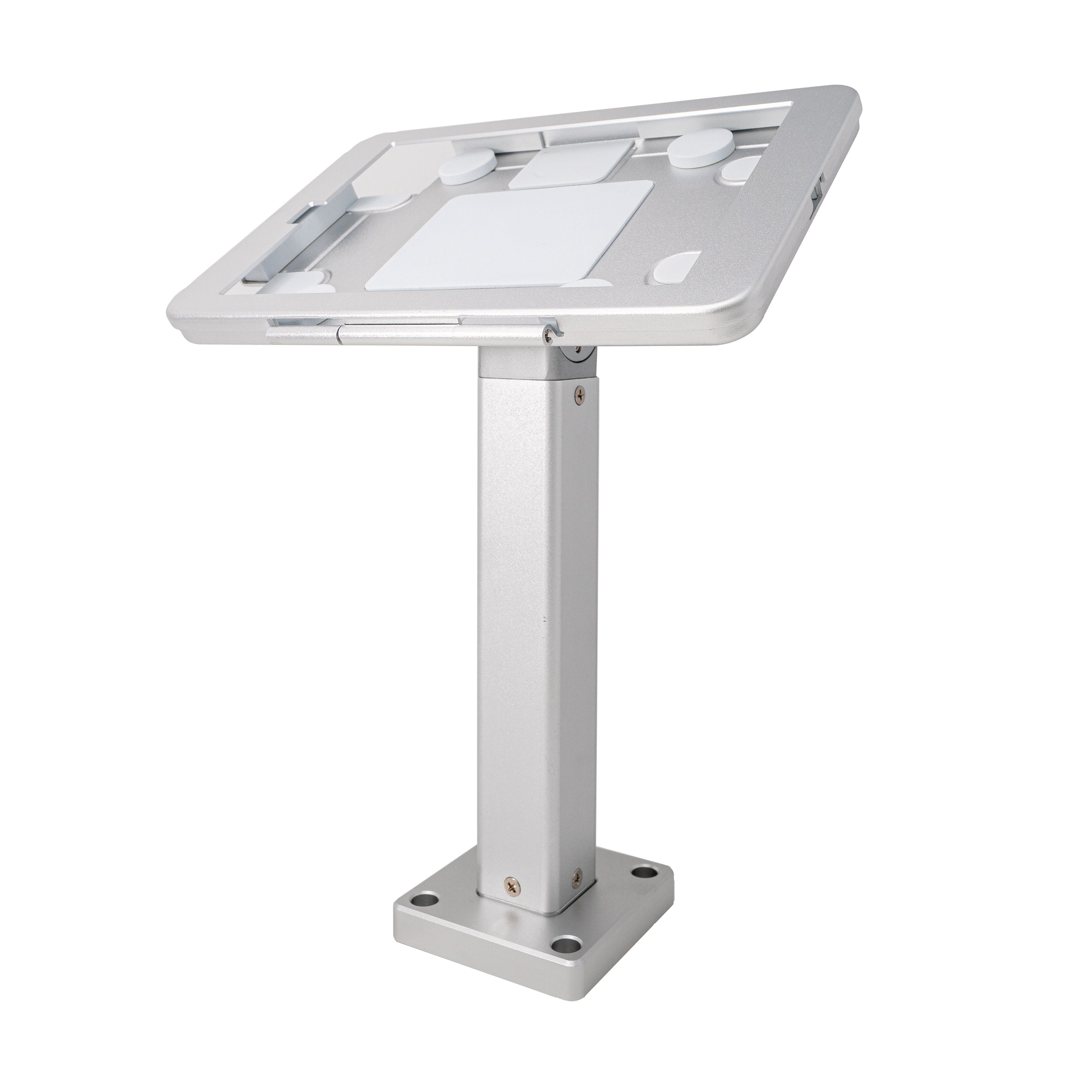 SYSTEM-S Wandhalterung 360° Tischständer abschließbar für iPad Mini 6 (2021) in Grau