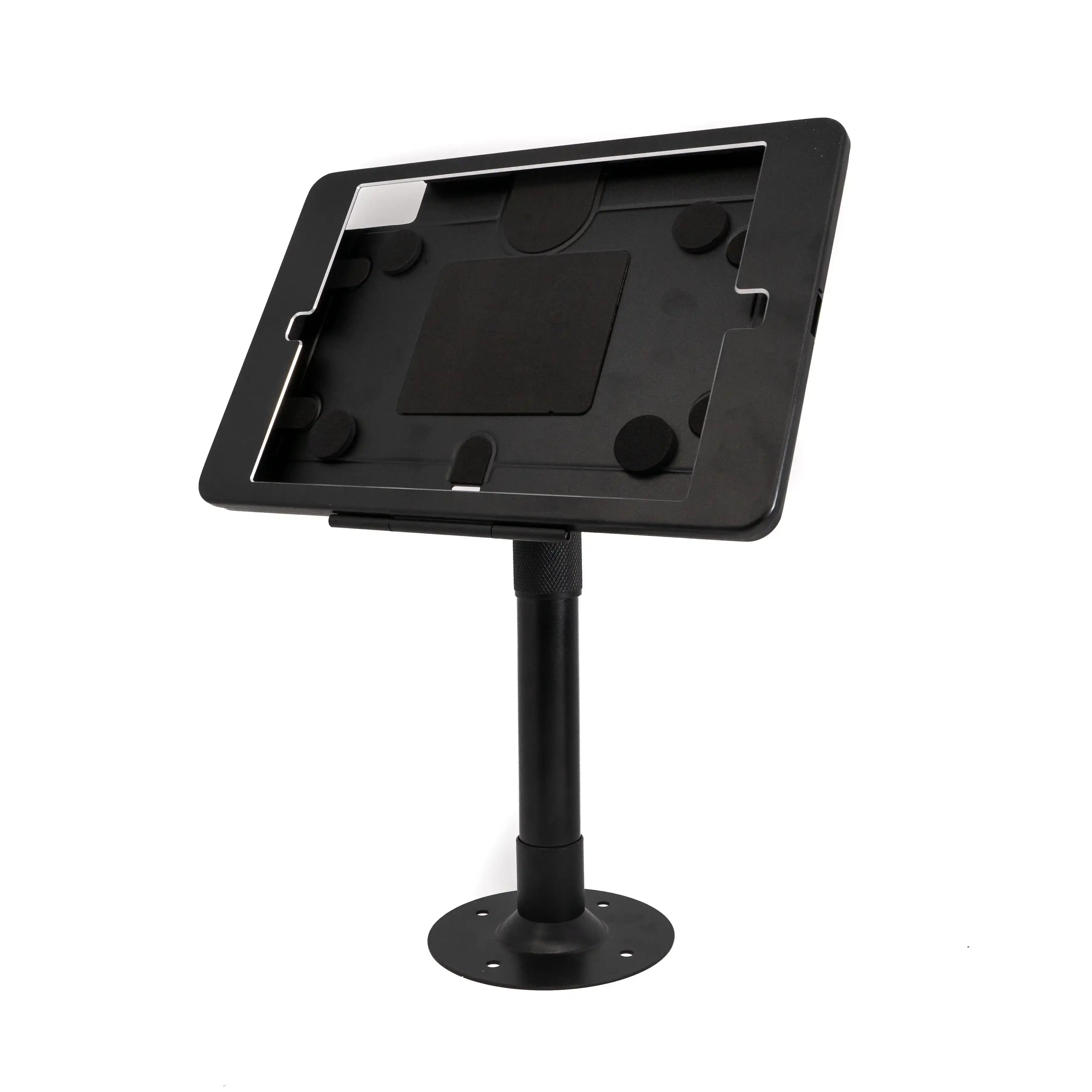 SYSTEM-S Tischständer 360° Halterung abschließbar für iPad Pro 11,0" (2018) in Schwarz