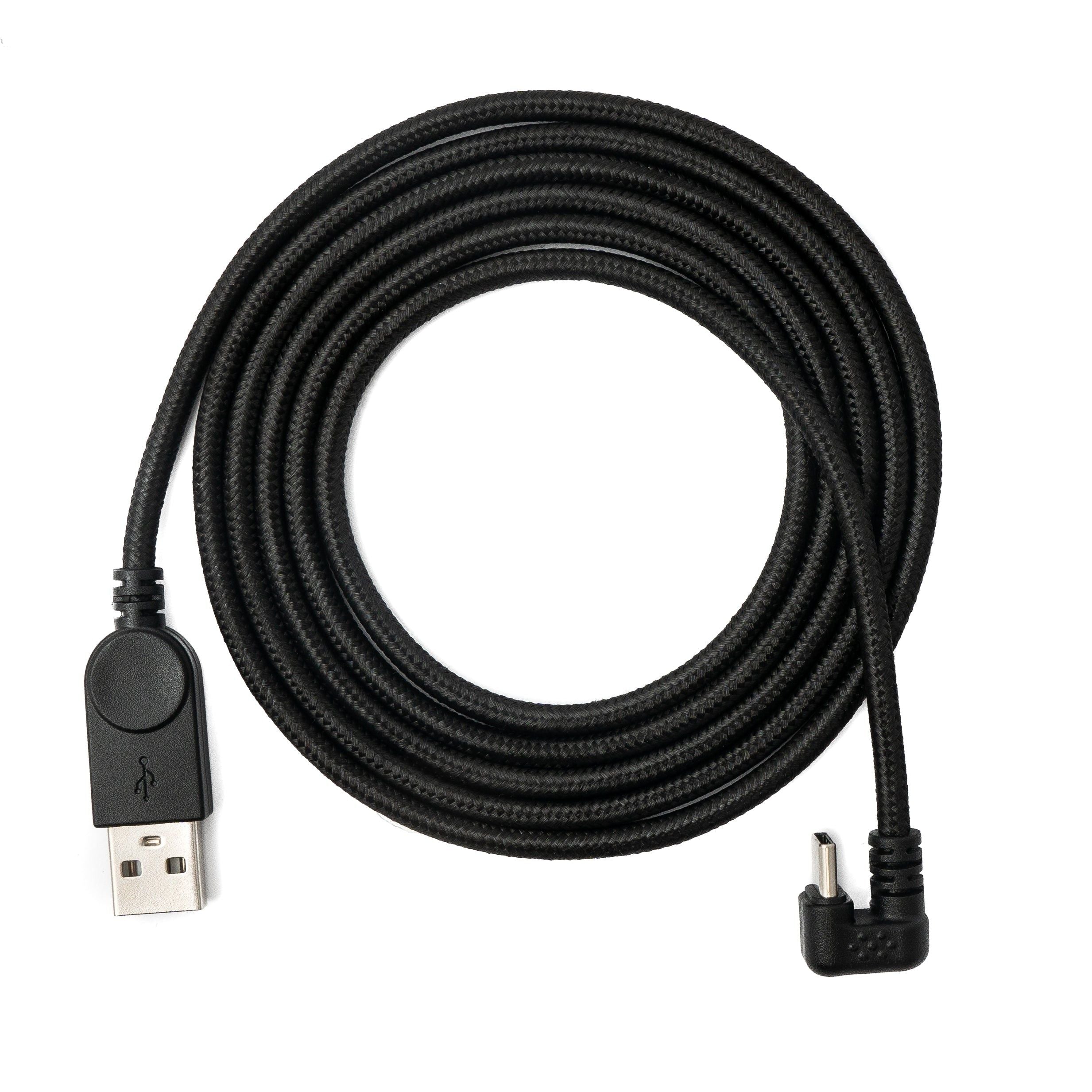 USB 3.1 Kabel Typ C Zu USB A 1,5 m Geflochten 180 Grad Winkel Schwarz Ideal Für Daten Und Laden