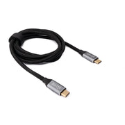 USB 3.1 Gen 2 100W Kabel Typ C Zu Typ C Geflochten Schwarz 150 Cm Hochwertiges Ladenkabel