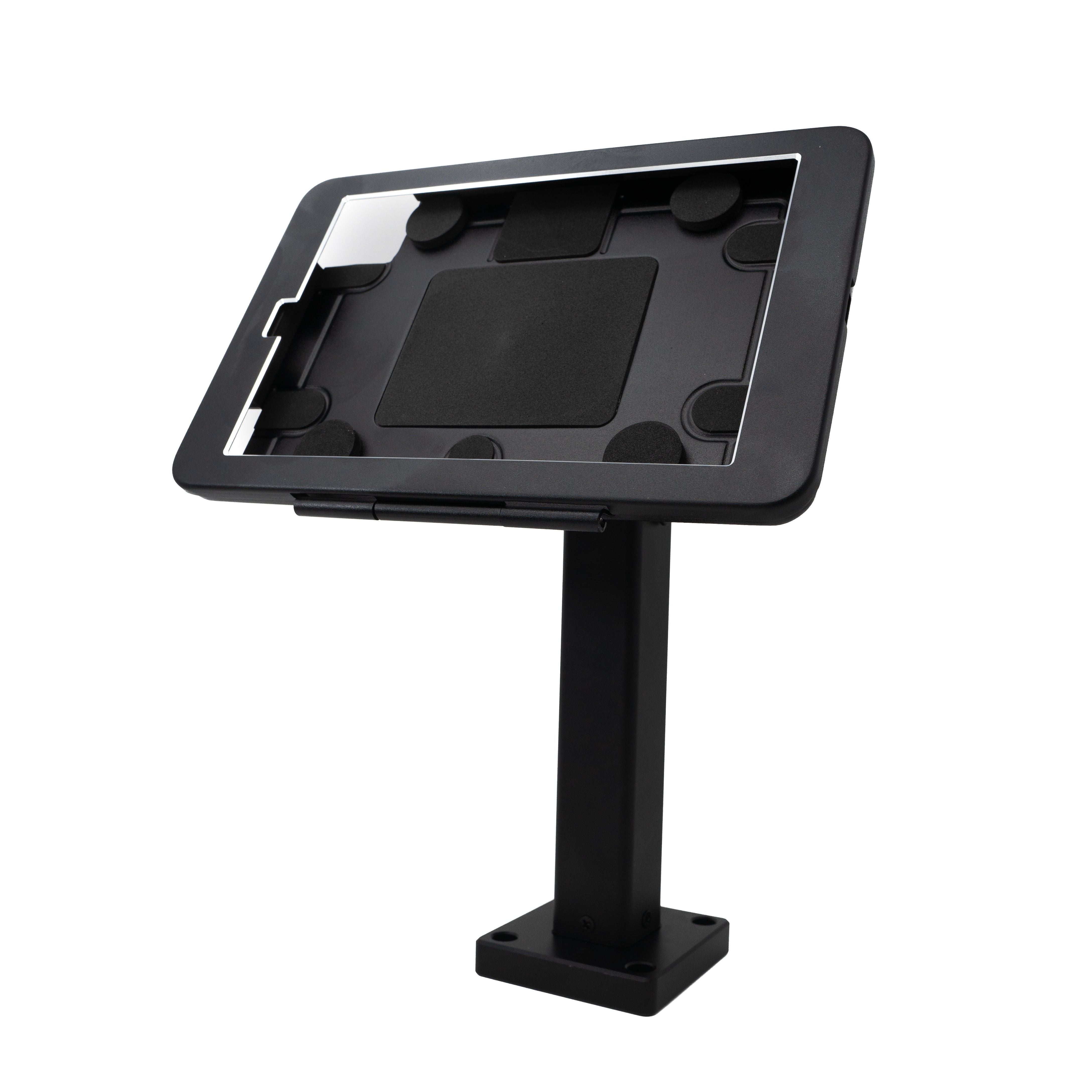 SYSTEM-S Wandhalterung 360° Tischständer abschließbar für iPad Mini 6 (2021) in Schwarz